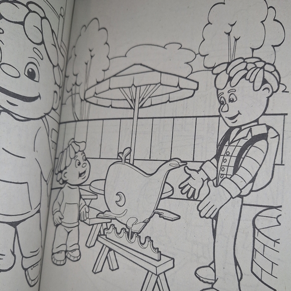 Buy 1 Get 1 FREE Sid the Science Kid coloring books - Picture 5 of 8